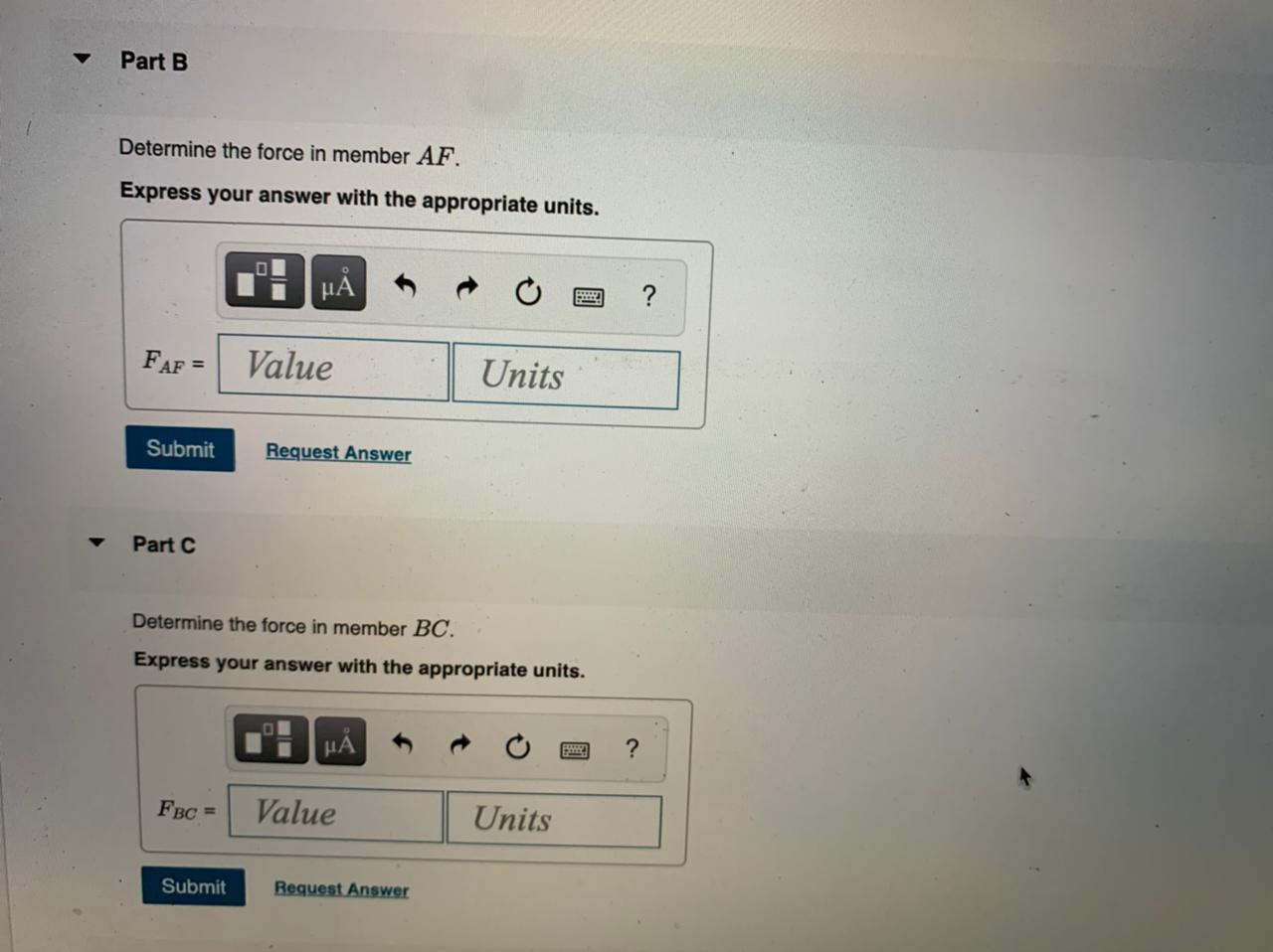 Solved Problem 6.24 Determine the force in each member of | Chegg.com