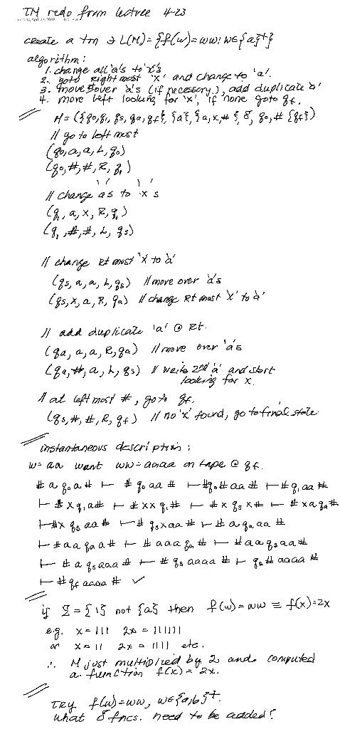 Solved Design A Turing Machine That Accept The Language L Chegg Com