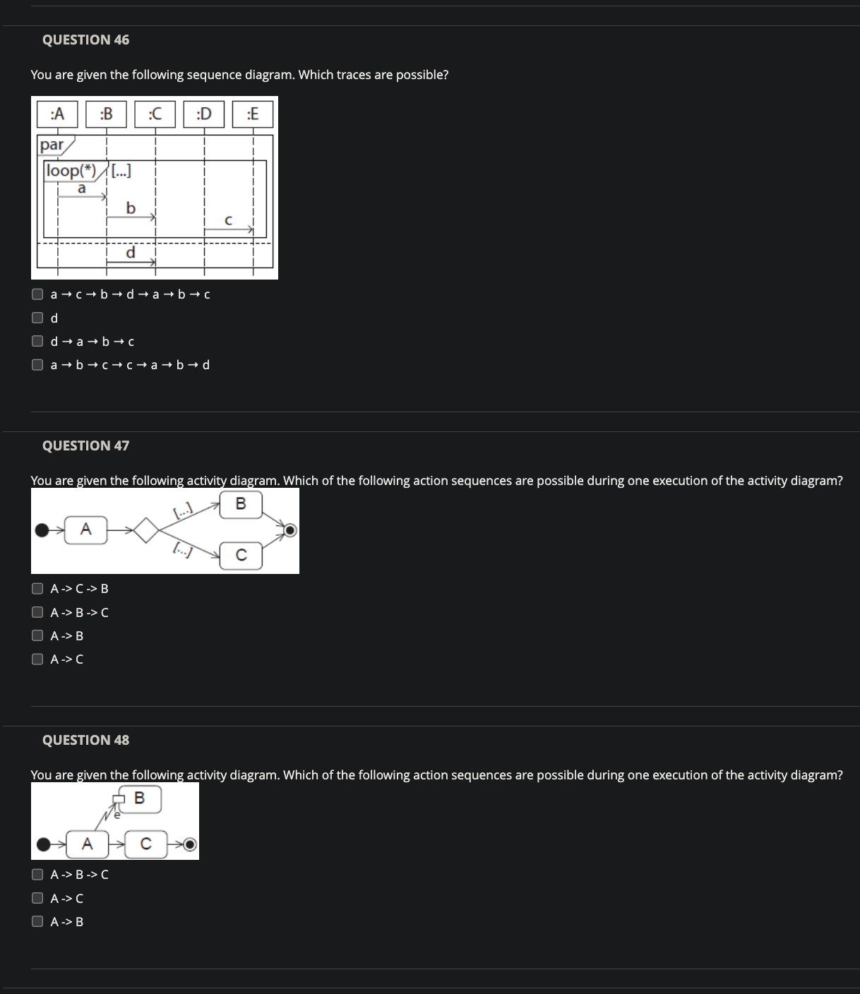 Solved QUESTION 46 You Are Given The Following Sequence | Chegg.com