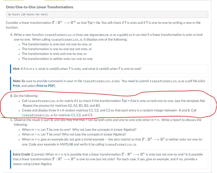 Solved Only do part B, I have part A finished. You can look | Chegg.com