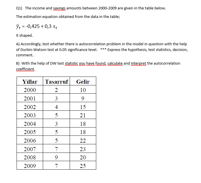 Solved The values in the table are from left to | Chegg.com