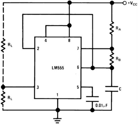 The 555 can be used as a square wave generator with | Chegg.com