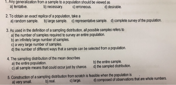 helps researchers generalize to a population