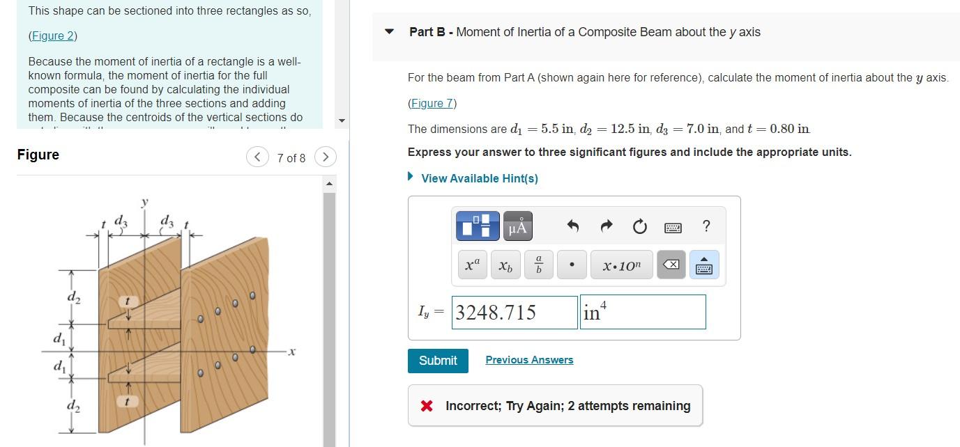 Solved This shape can be sectioned into three rectangles as | Chegg.com