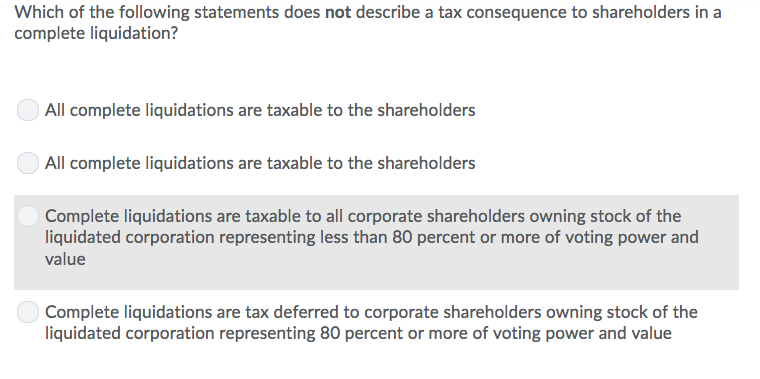 Solved Which Of The Following Statements Does Not Describe A | Chegg.com