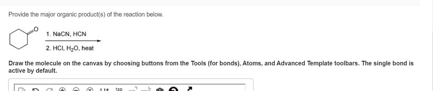 Solved Provide the major organic product(s) of the reaction | Chegg.com