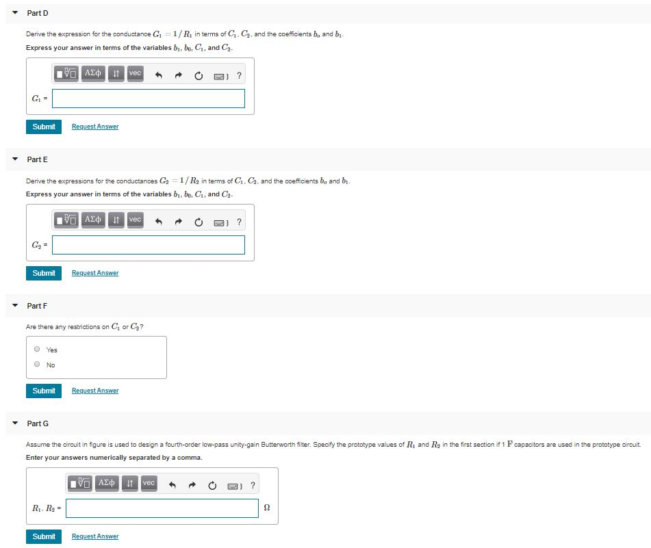 Solved The purpose of this problem is to develop the design | Chegg.com