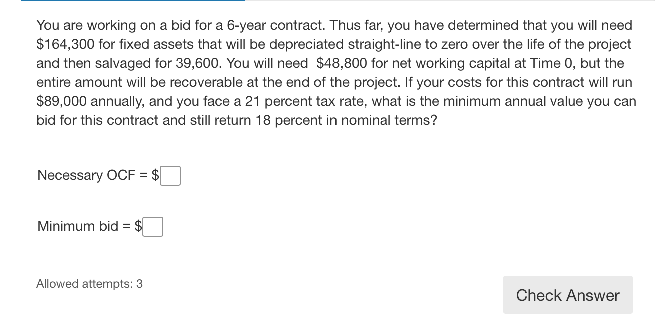 solved-you-are-working-on-a-bid-for-a-6-year-contract-thus-chegg