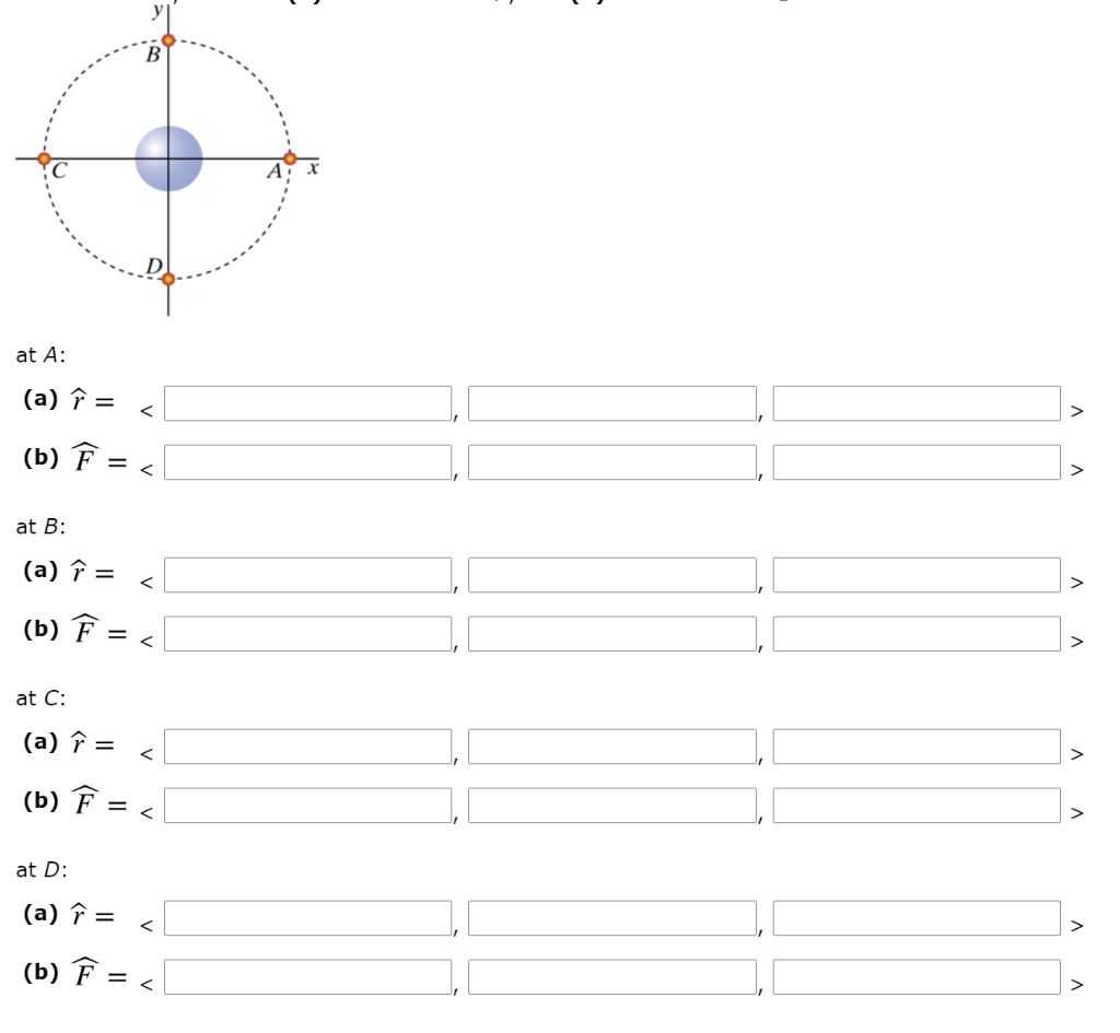 Solved A Moon Orbits A Planet In The X Y Plane As Shown Chegg Com