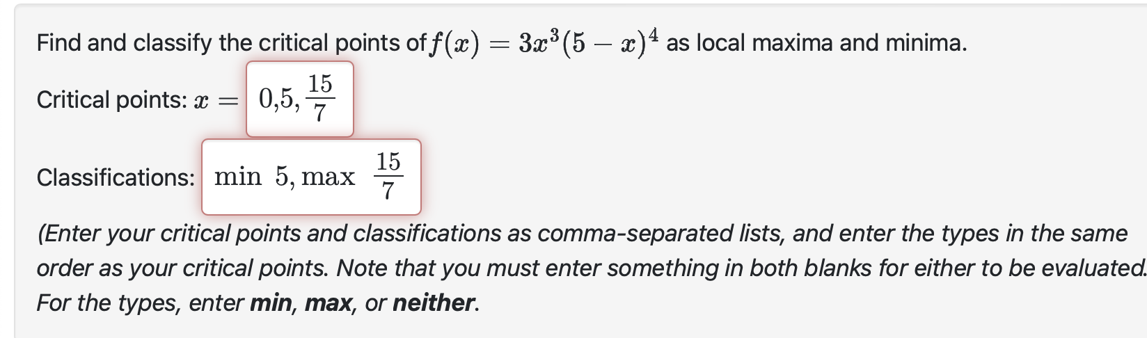 Solved Find and classify the critical points of | Chegg.com