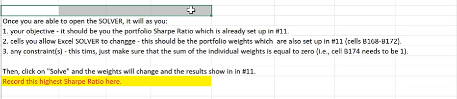 Solved Please solve the following questions using EXCEL | Chegg.com