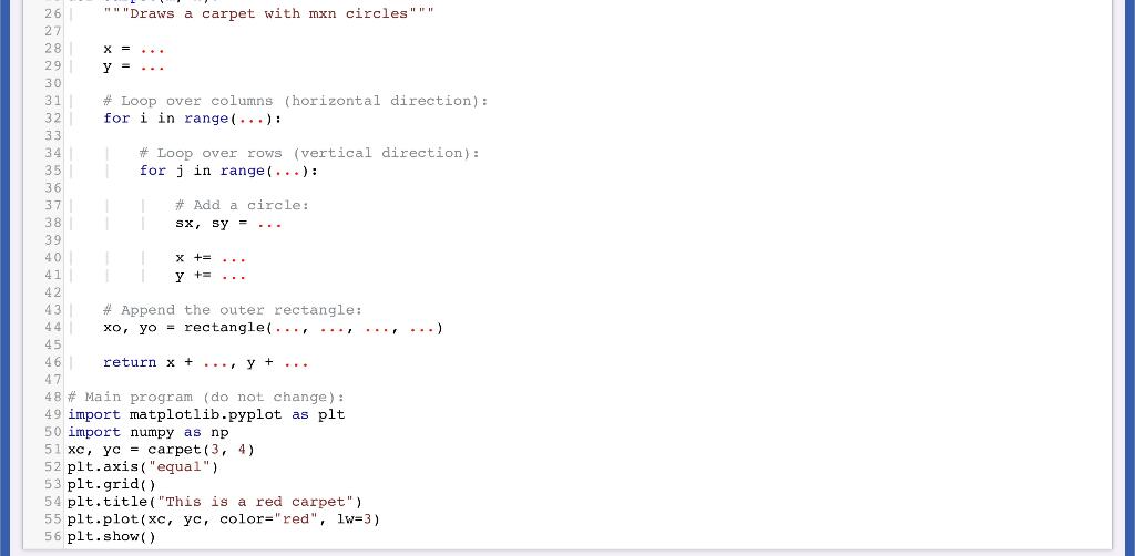 Solved The program is Python. I am just trying to plot the | Chegg.com