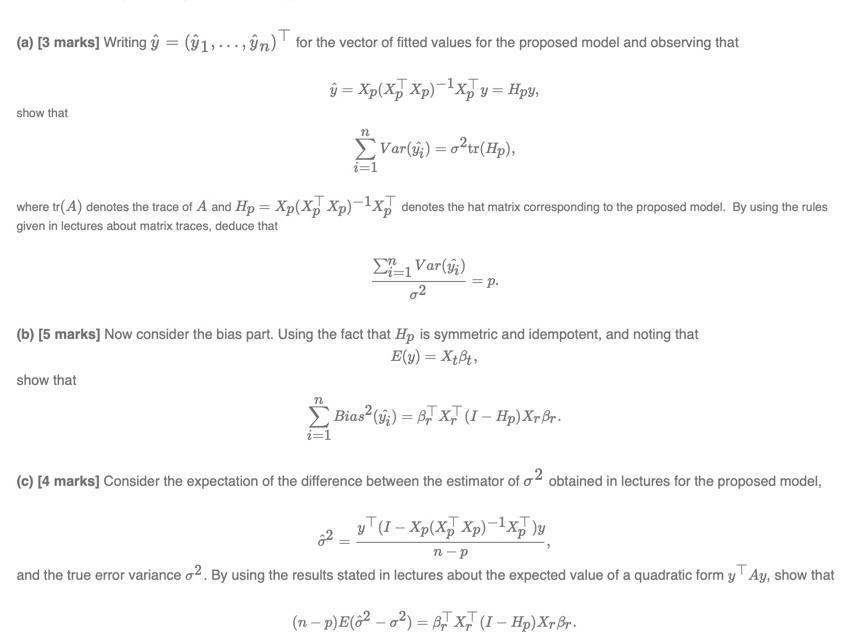 Solved Question 2 [15 Marks] In This Question We Consider