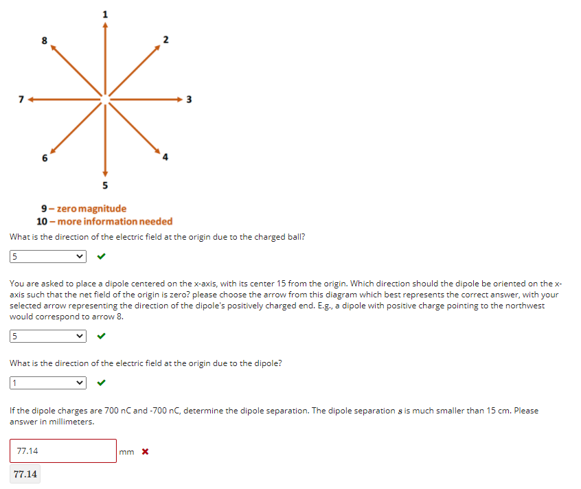 Solved A hollow plastic ball with radius 1.8 cm has a charge