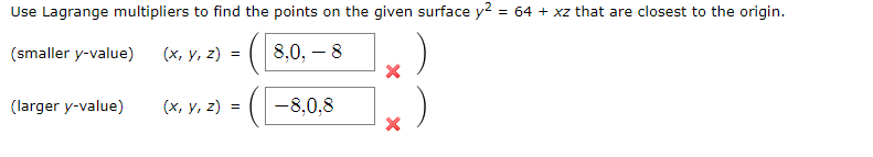Solved Use Lagrange multipliers to find the points on the | Chegg.com