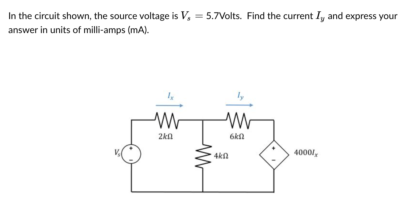 Solved In the circuit shown, the source voltage is | Chegg.com
