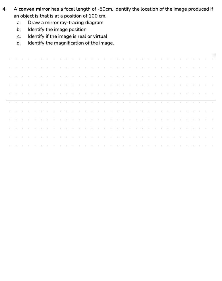 Solved 1. A light ray hits the transparent object shown