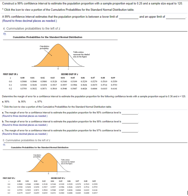 Solved Construct a 99% confidence interval to estimate the | Chegg.com