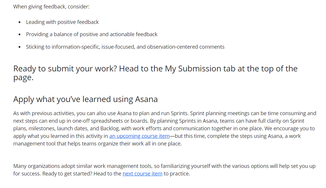 In this activity, you will plan for your