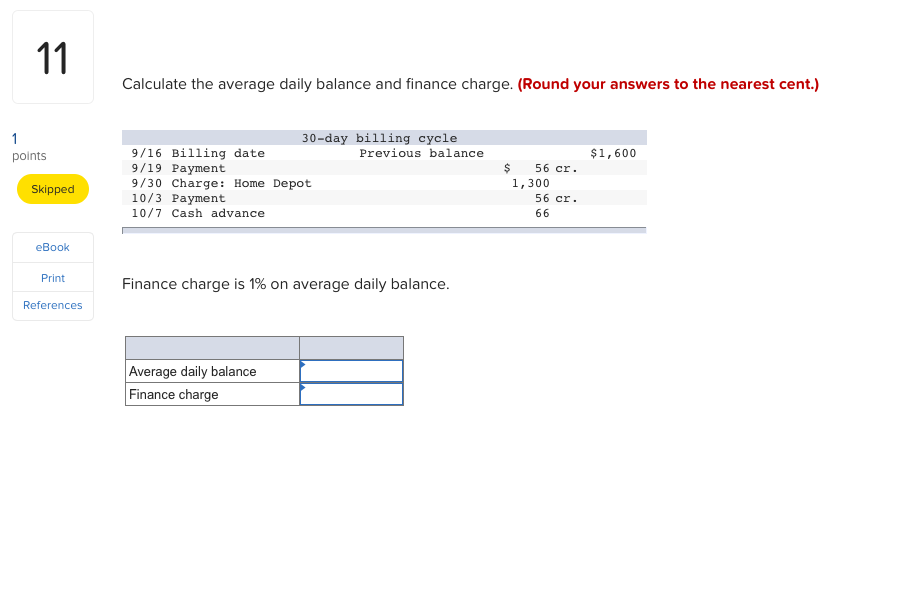 solved-calculate-the-average-daily-balance-and-finance-chegg