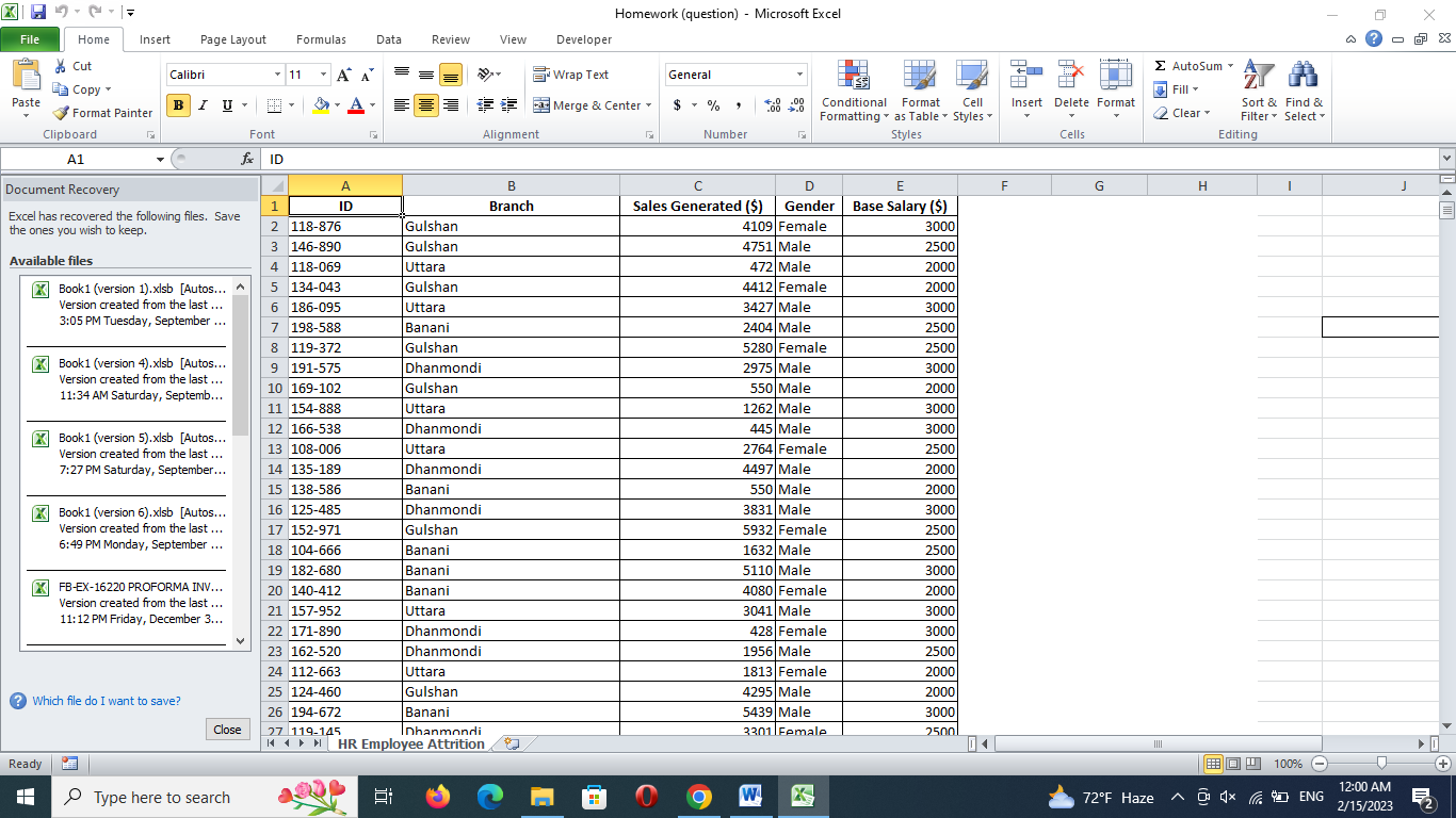 Solved **NEED THE ANSWER ON EXCEL FORMAT** The table | Chegg.com