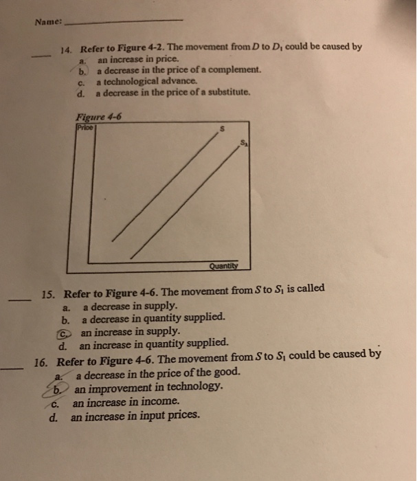 Solved 12. Refer To Figure 4-1. The Movement From Point A To | Chegg.com