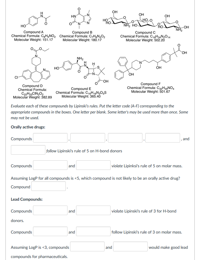 Solved ?? HN ?? NH2 HO Compound A Compound B Chemical | Chegg.com