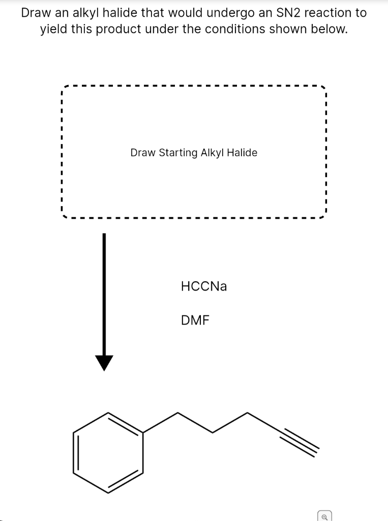 Solved Draw An Alkyl Halide That Would Undergo An SN2 Chegg Com   PhppEoHGo