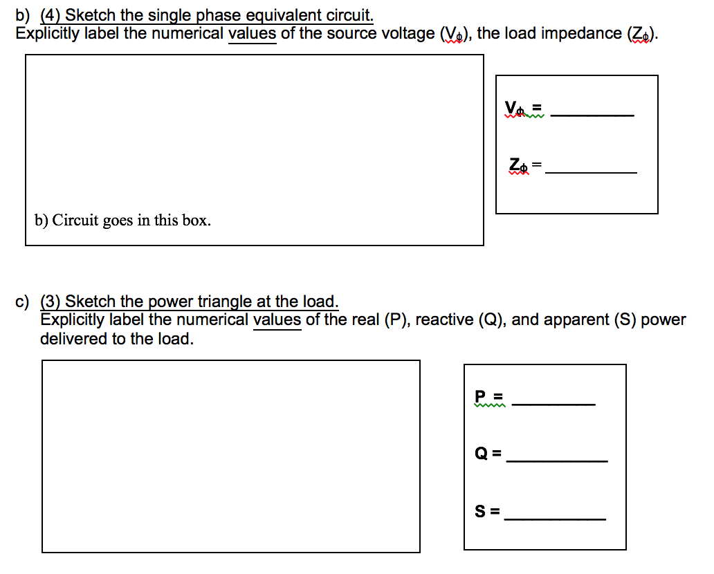 Solved please only do parts b and c for part a is already | Chegg.com