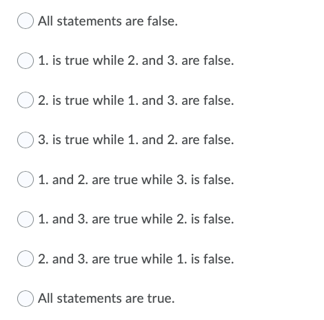 Solved Which of the following statements are true, and which | Chegg.com