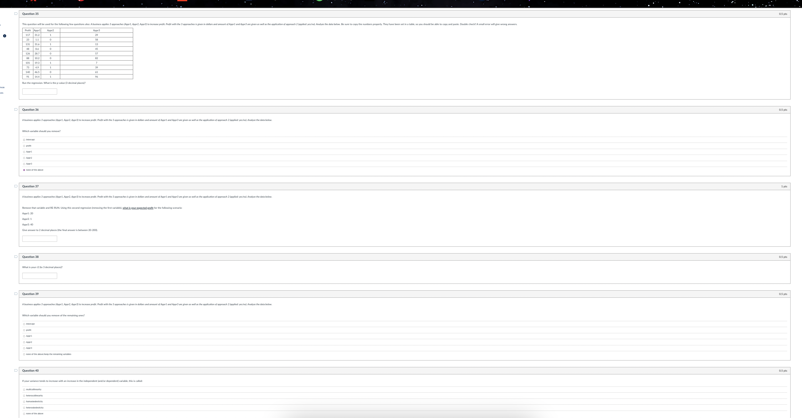 Solved remove that variable and re run using this second chegg