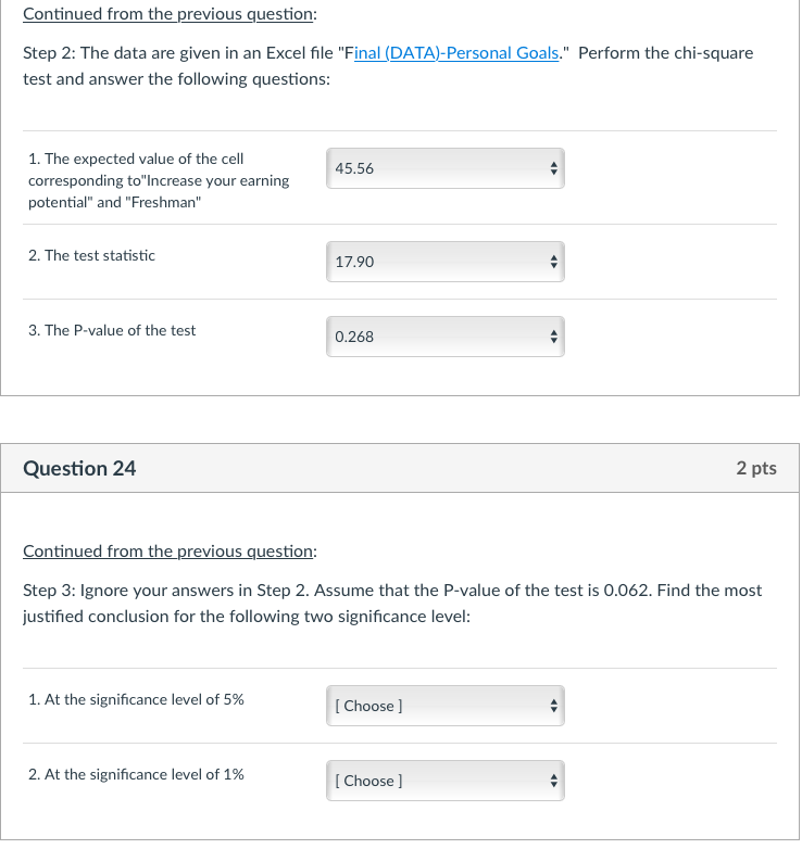 Solved A study was performed to examine the reasons for | Chegg.com