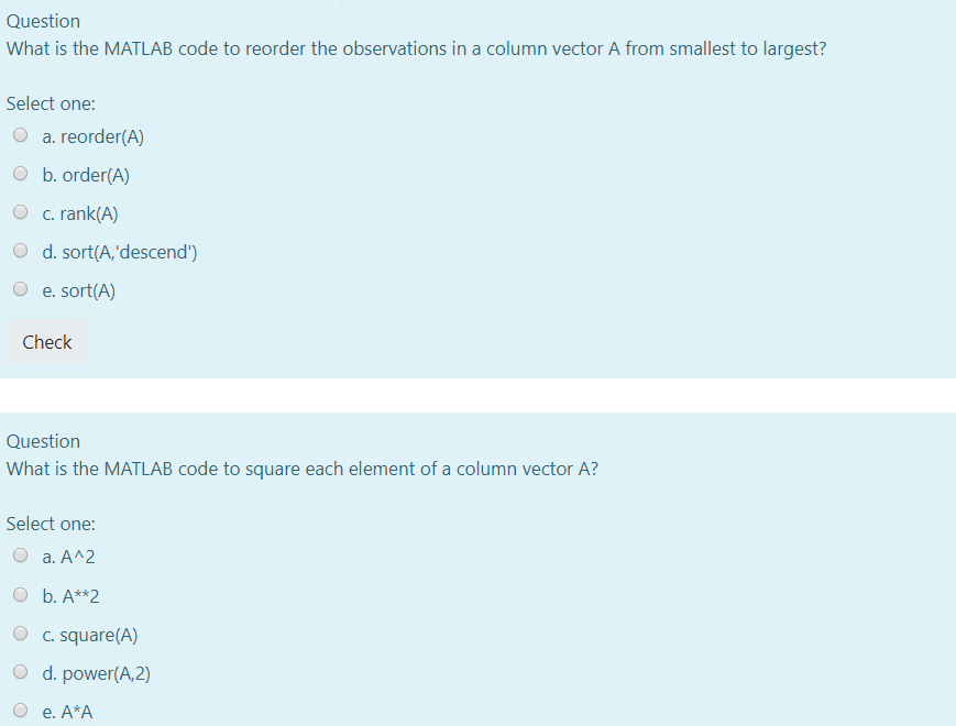 Solved Question What is the MATLAB code to find the average | Chegg.com