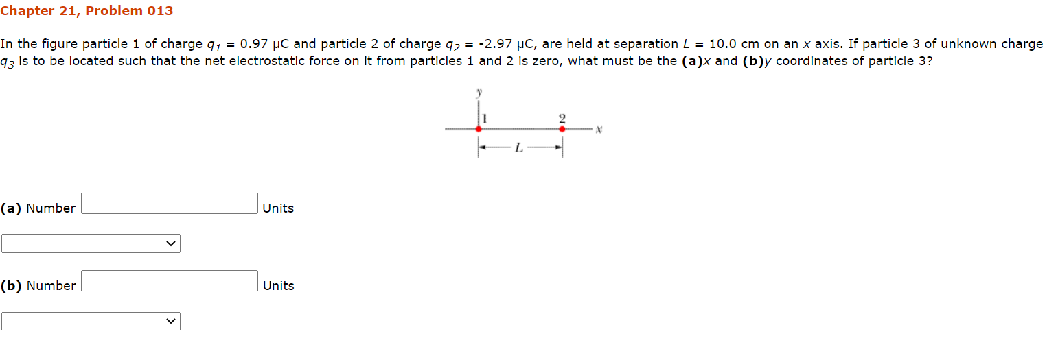 Solved Chapter 21, Problem 013 In The Figure Particle 1 Of | Chegg.com