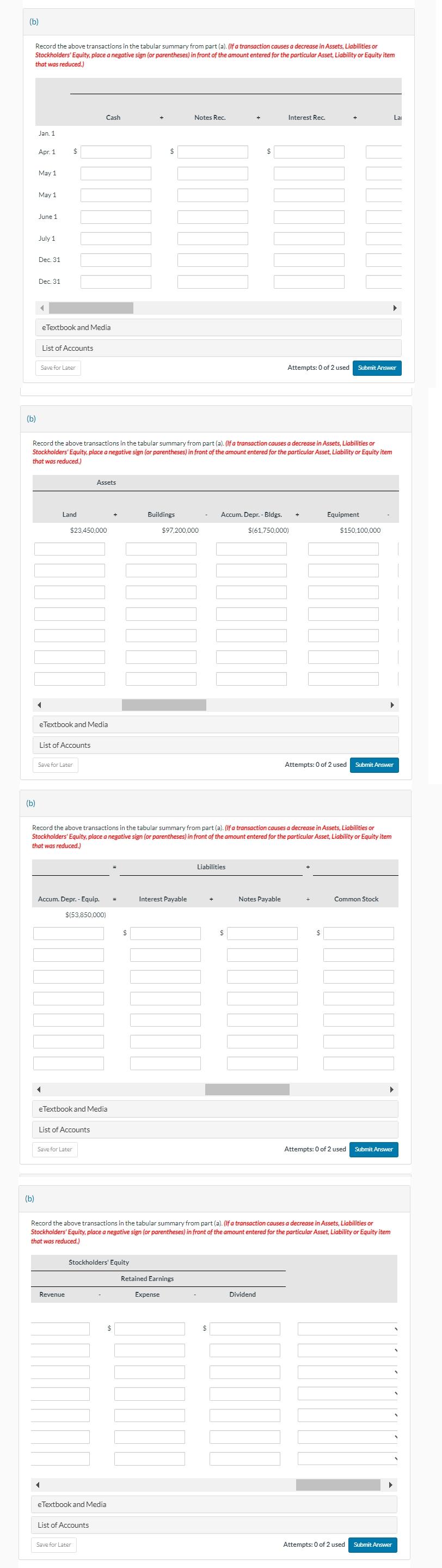 Solved Record the above transactions in the tabular | Chegg.com