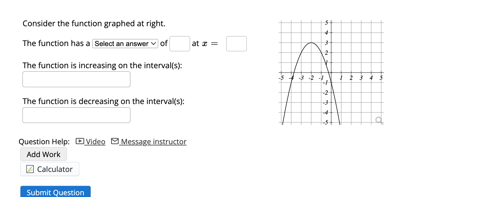 Solved The options on the drop down menu are minimum, or | Chegg.com