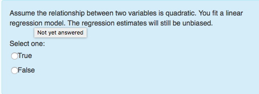 Solved Assume the relationship between two variables is | Chegg.com