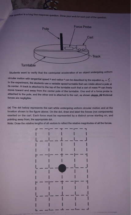 Solved (b) Using The Experimental Apparatus Shown Above, | Chegg.com