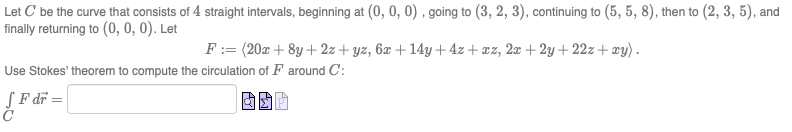 Solved Let C Be The Curve That Consists Of 4 Straight | Chegg.com