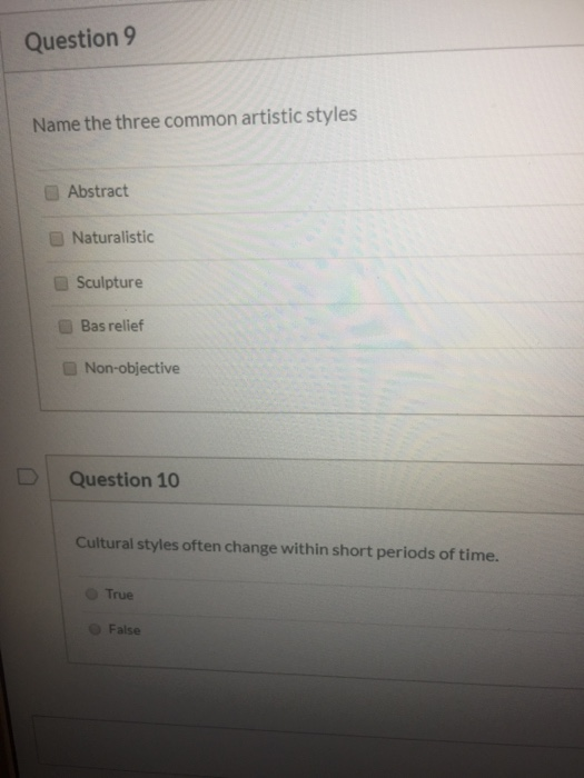 Solved Question 1 Definitions of art vary between different