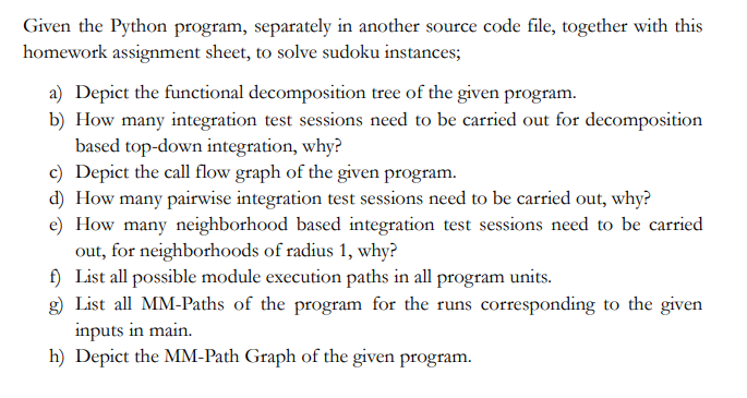 Solved This is the Code : """ 2 Given a partially | Chegg.com