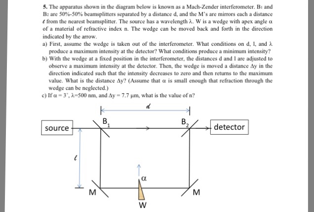 Solved 5-The apparatus shown in the diagram below is known | Chegg.com