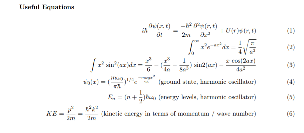 Solved 1. Show That The Expectation Value = 4*xų Dr Is Zero 