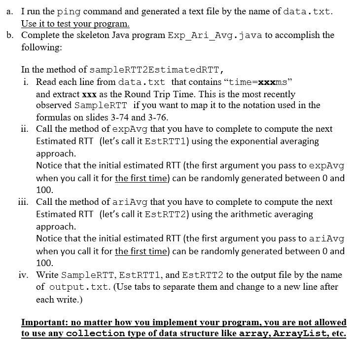 Solved The skeleton code (the 