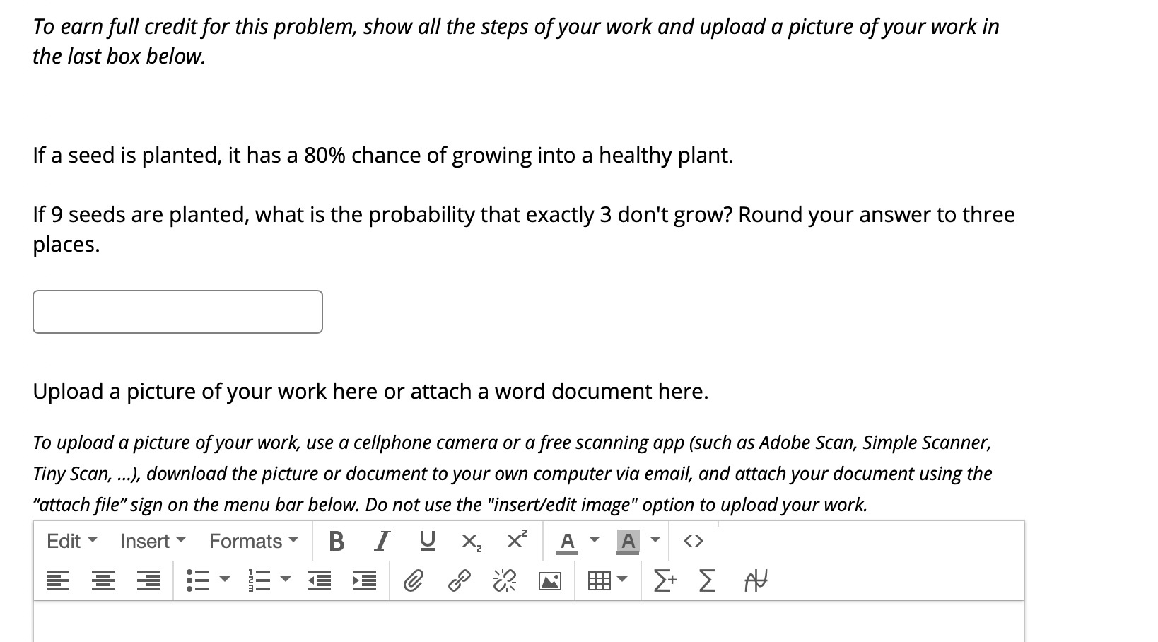 Solved To earn full credit for this problem, show all the | Chegg.com