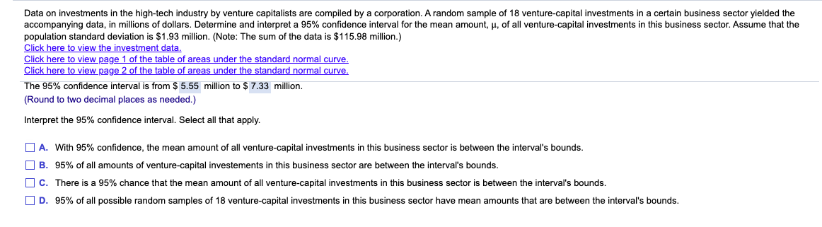 solved-data-on-investments-in-the-high-tech-industry-by-chegg