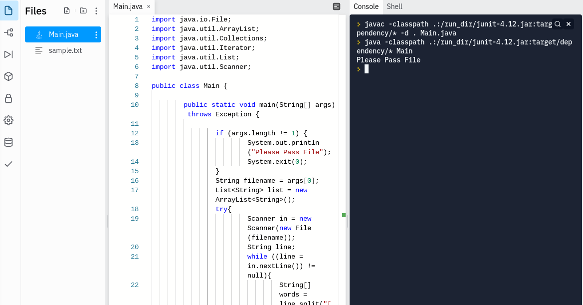 Solved [Java] Please help to edit my code to return the | Chegg.com