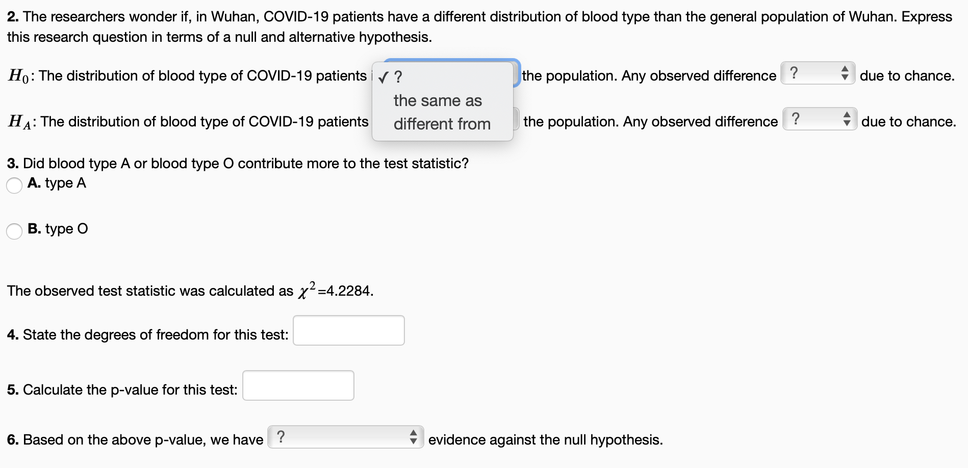 Solved 12 Points Blood Type And COVID 19 Susceptibility A Chegg Com   PhpAwnnd8