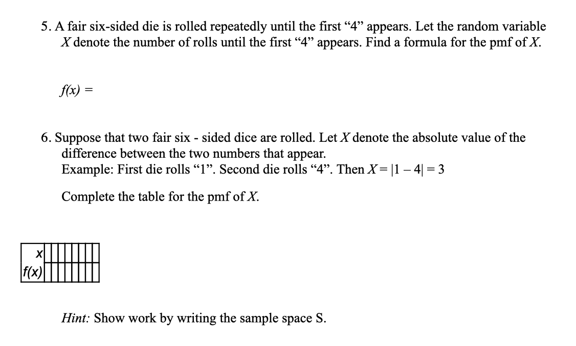 solved-5-a-fair-six-sided-die-is-rolled-repeatedly-until-chegg