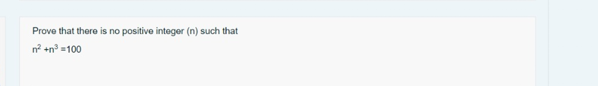 Solved Prove that there is no ﻿positive integer ( n ) ﻿such | Chegg.com